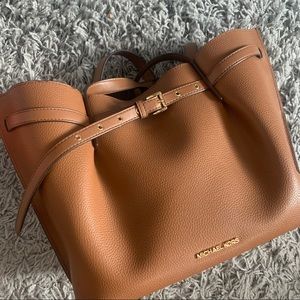 Michael Kors Emilia Large Pebbled Leather Tote Bag